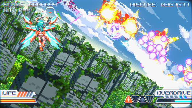 《幻耀的羽毛》登陆Steam  3D纵深卷轴射击