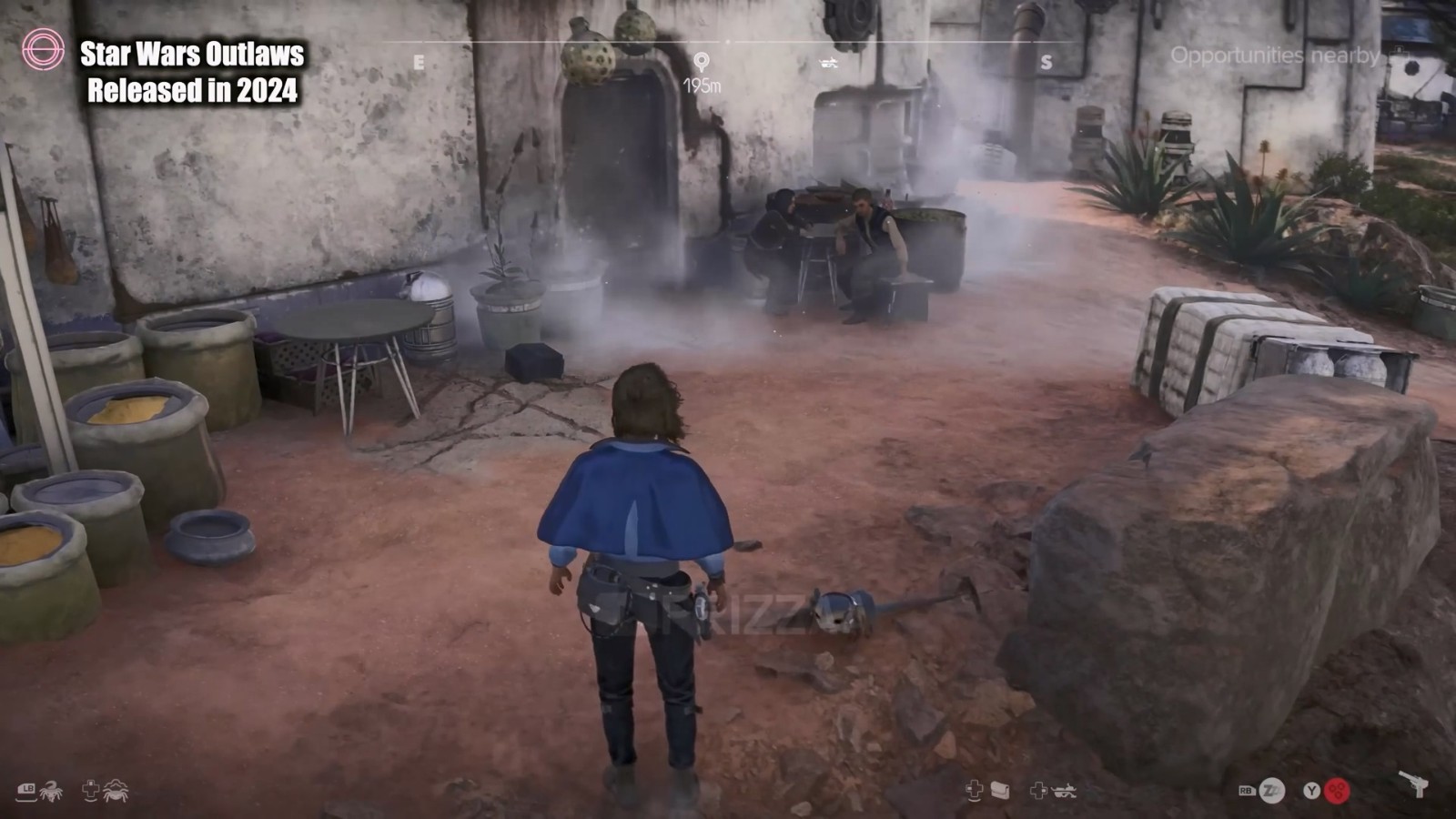 《星球大战:亡命之徒》对比视频 育碧游戏倒车退化史