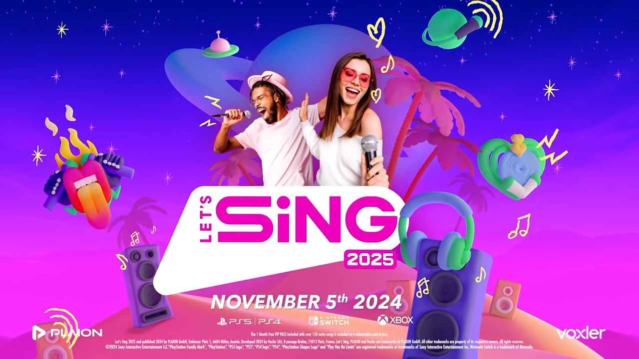 K歌音乐游戏《一起歌唱2025》宣布11月发售