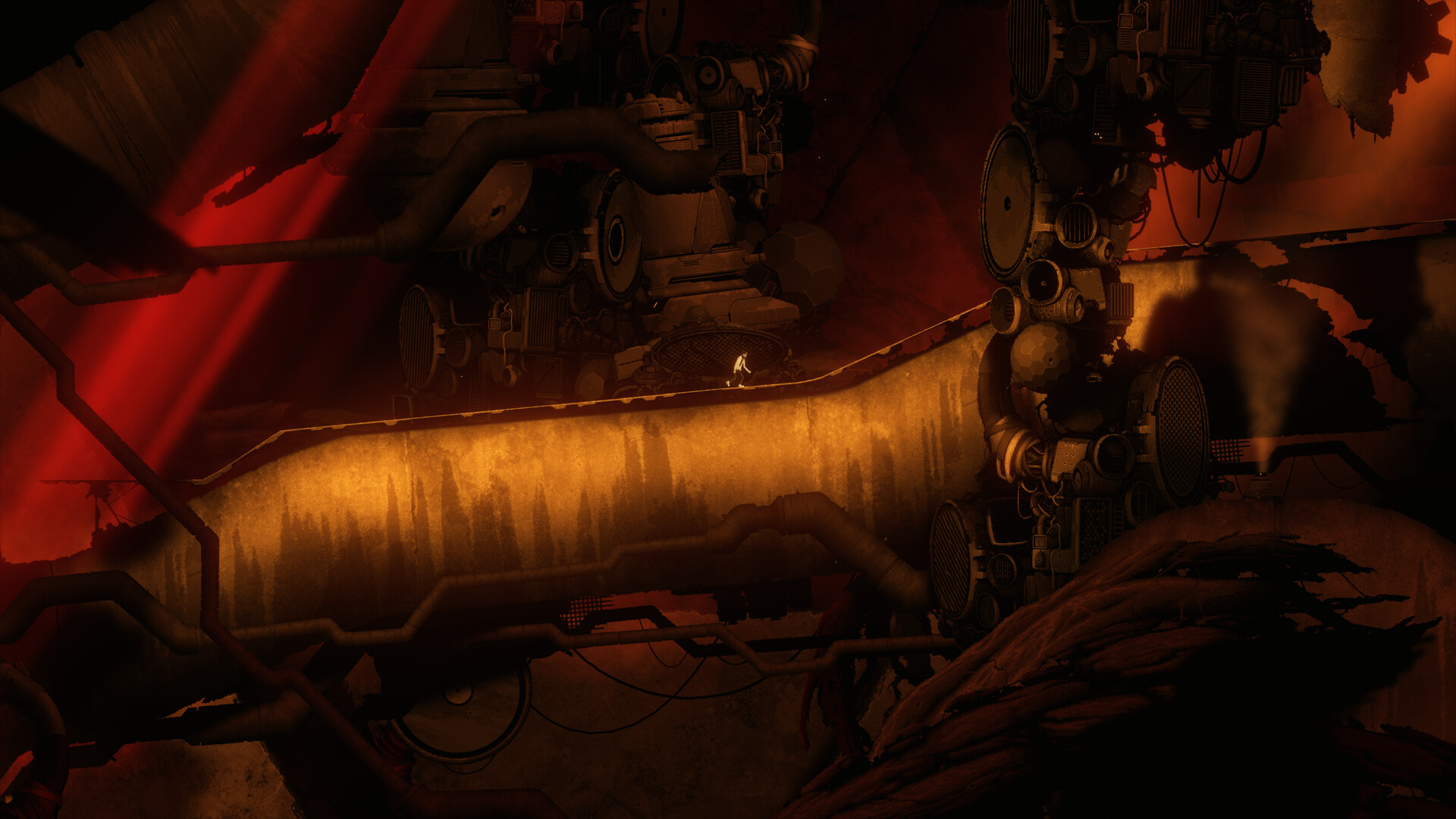 黑暗科幻风平台解谜游戏《Bio<i></i>nic  Bay: 换影循迹》现已提供试玩Demo