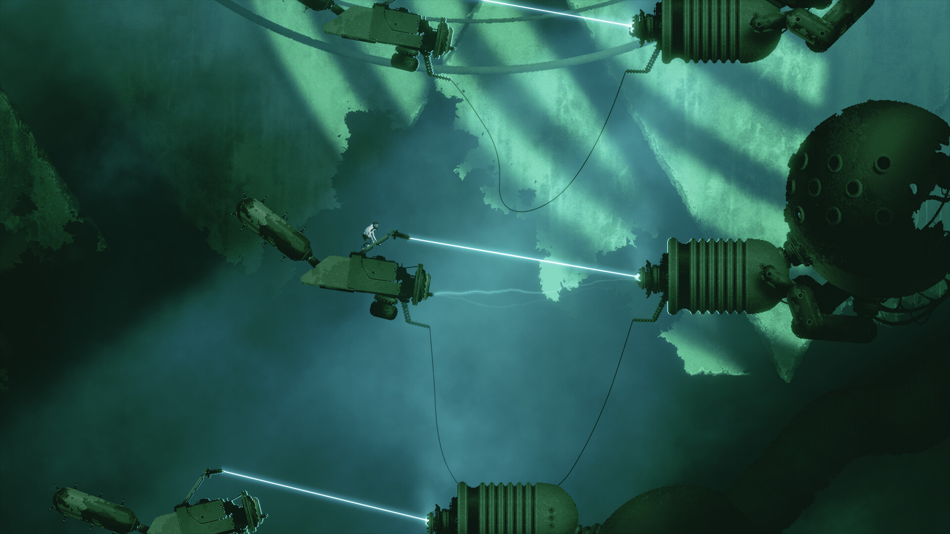 黑暗科幻风平台解谜游戏《Bio<i></i>nic  Bay: 换影循迹》现已提供试玩Demo