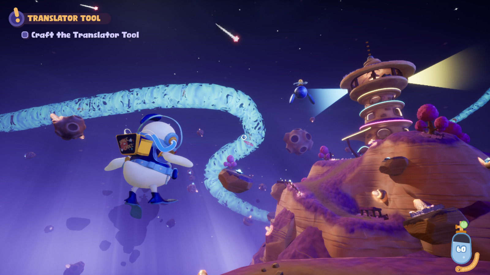 休闲冒险游戏《Duck  Side  of  the  Moon》Steam页面开放 发售日待定