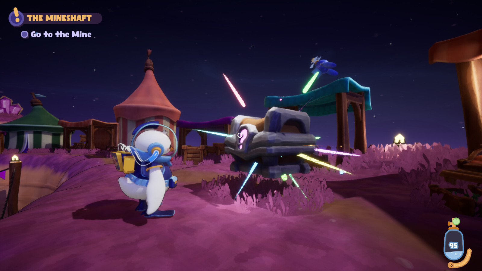 休闲冒险游戏《Duck  Side  of  the  Moon》Steam页面开放 发售日待定