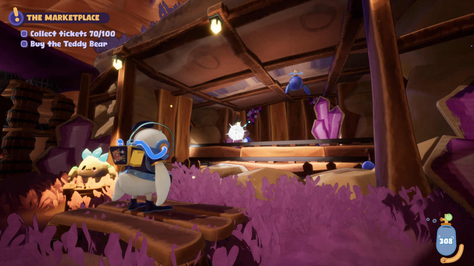 休闲冒险游戏《Duck  Side  of  the  Moon》Steam页面开放 发售日待定