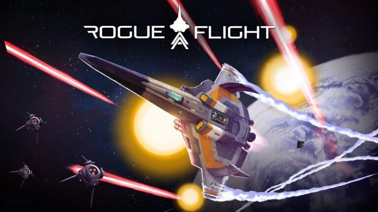 80s动漫风街机式太空战斗游戏《Rogue  Flight》公布