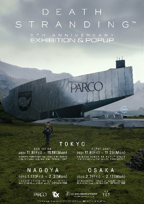小岛工作室PARCO  《死亡搁浅》五周年Exhibition&Popup将于东京名古屋大阪举办
