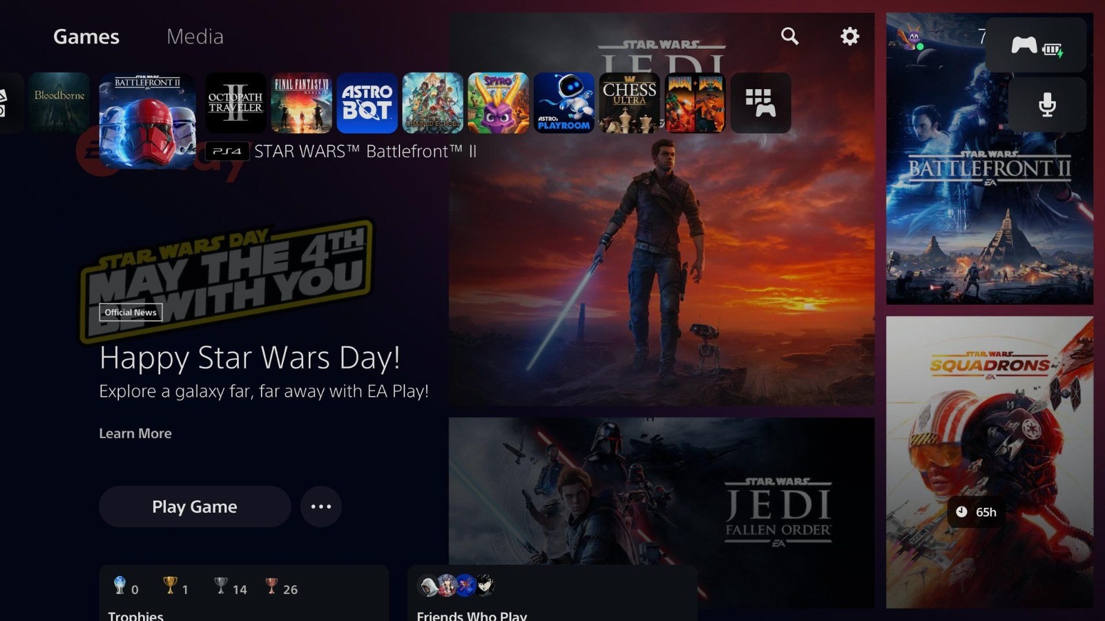 PS5更新之后用户界面出现广告 索尼：是BUG