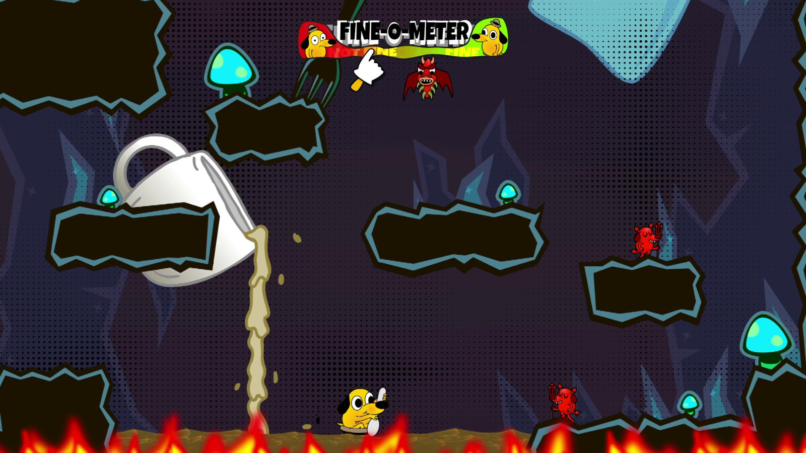 平台游戏《This  Is  Fine: Maximum  Cope》Steam页面开放 不支持中文