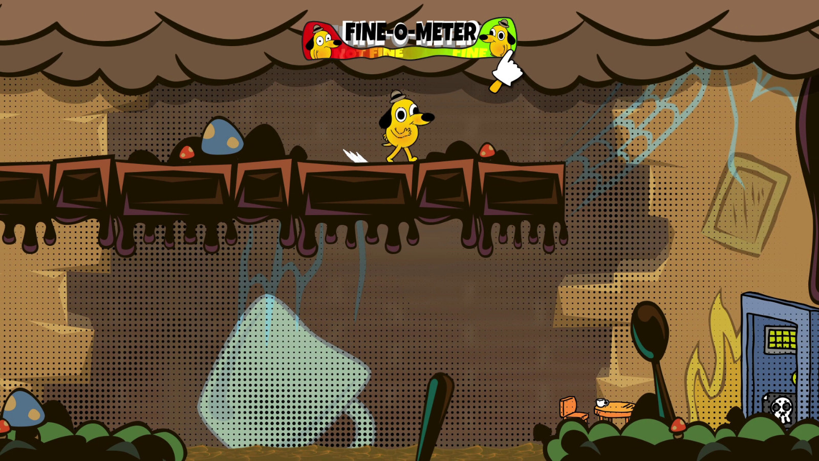 平台游戏《This  Is  Fine: Maximum  Cope》Steam页面开放 不支持中文