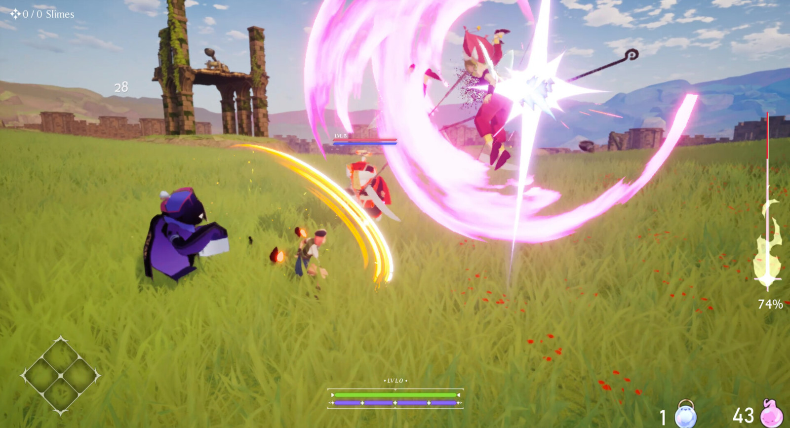 多人合作角色扮演类Rogue动作游戏《Kernel  Hearts》Steam页面上线 支持中文