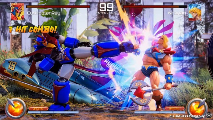 《Knock  Off》开启众筹 手办英雄2D格斗新游