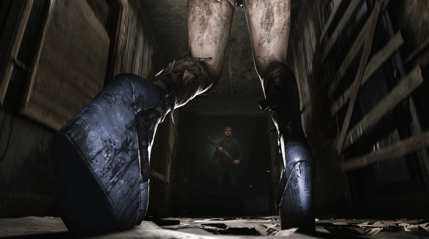 《寂静岭2：重制版》游戏摄影图赏 裙下视角很赞哟