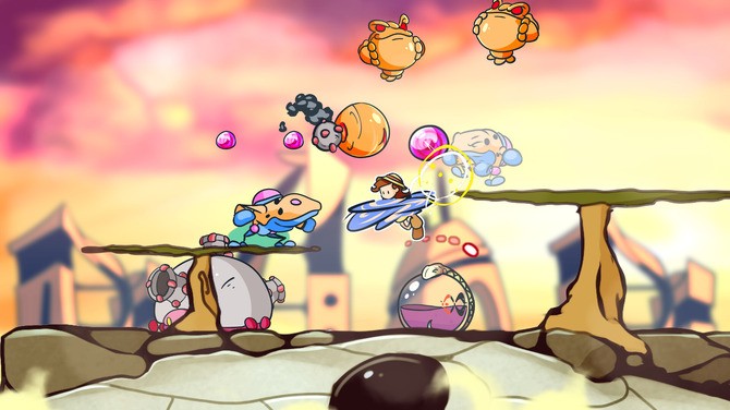 《ecline's  Drops》登陆Steam  手绘风2D横版动作