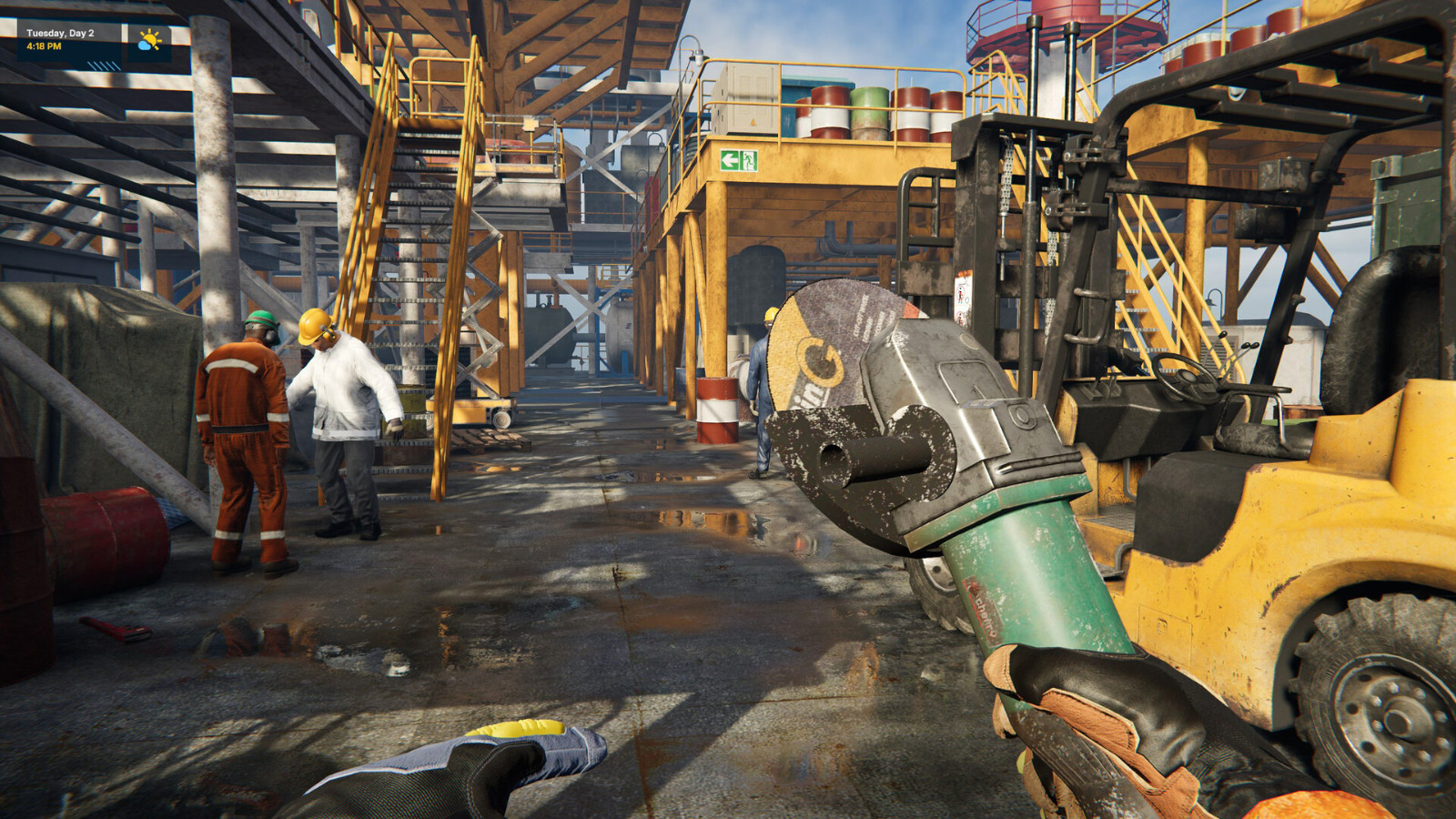 海上钻井平台运营模拟游戏 《Oil  Rig  Simulator》Steam页面公布