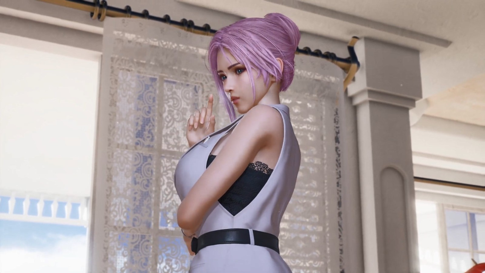 恋爱模拟游戏《维纳斯璀璨假期》第三位登场女孩公布:伊莉丝