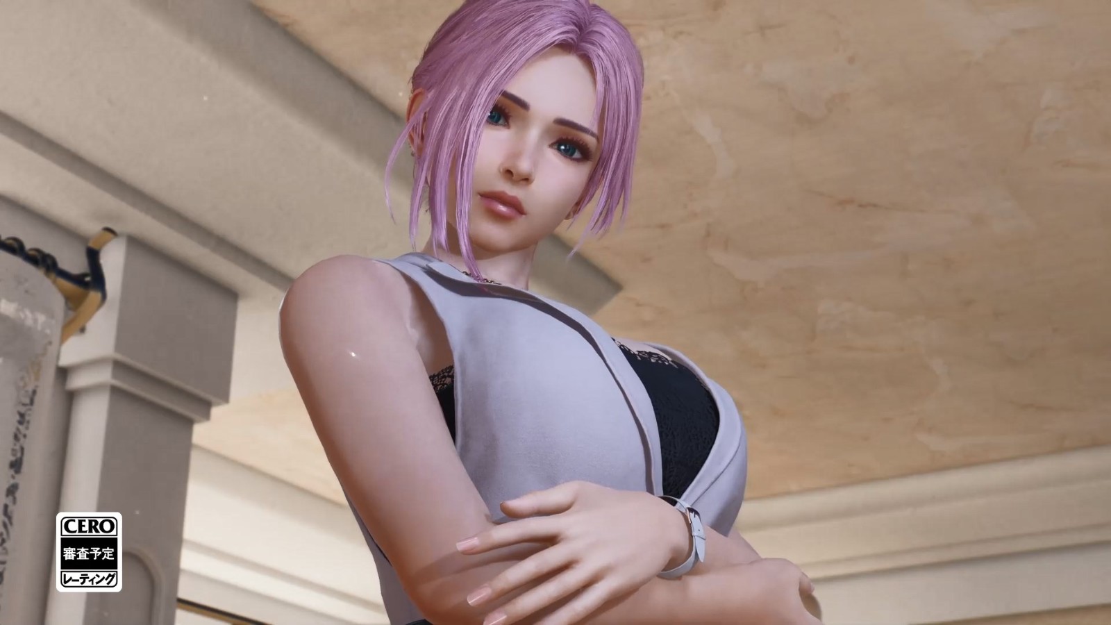 恋爱模拟游戏《维纳斯璀璨假期》第三位登场女孩公布:伊莉丝