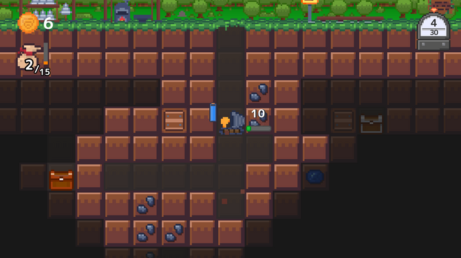 《DigDigDrill》12月登陆Steam  挖矿探险经营