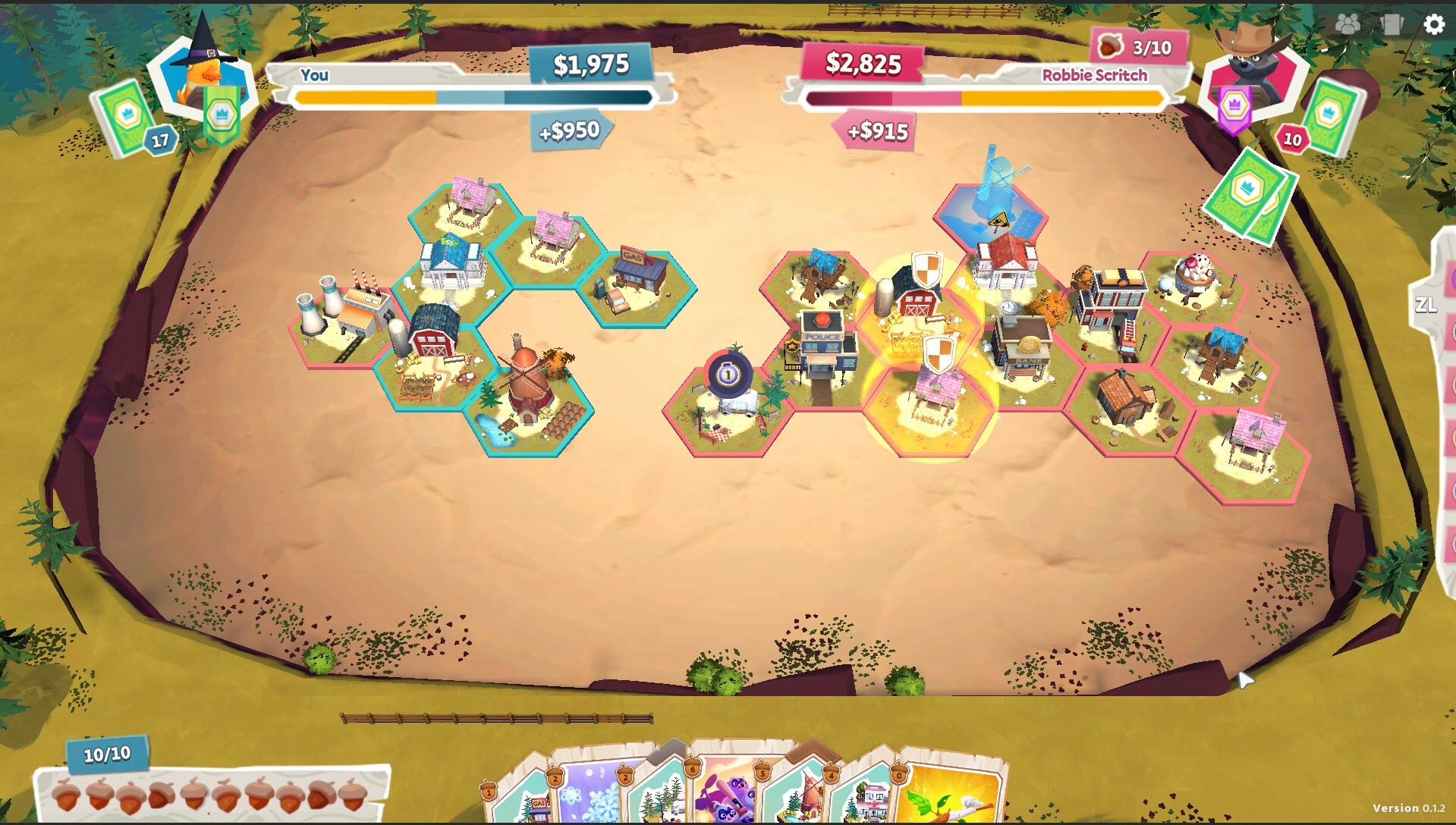 《萌兽镇:建城卡斗》(Wild Country) 将于10月26日发布