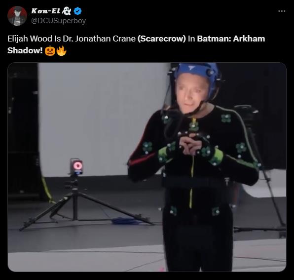 《指环王》主演伊利亚·伍德将在《蝙蝠侠:阿卡姆之影》中出演反派角色