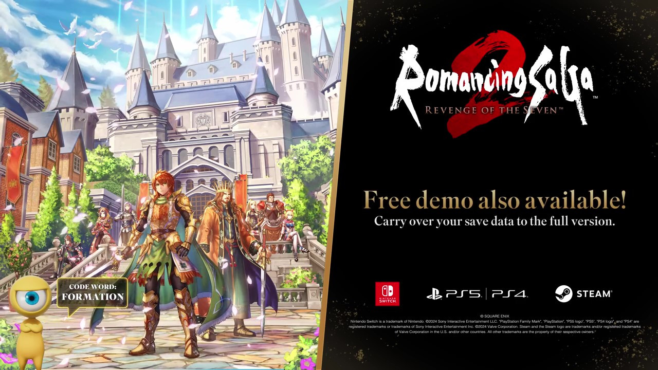 《浪漫沙加2:七英雄的复仇》概述预告 10月24日发售