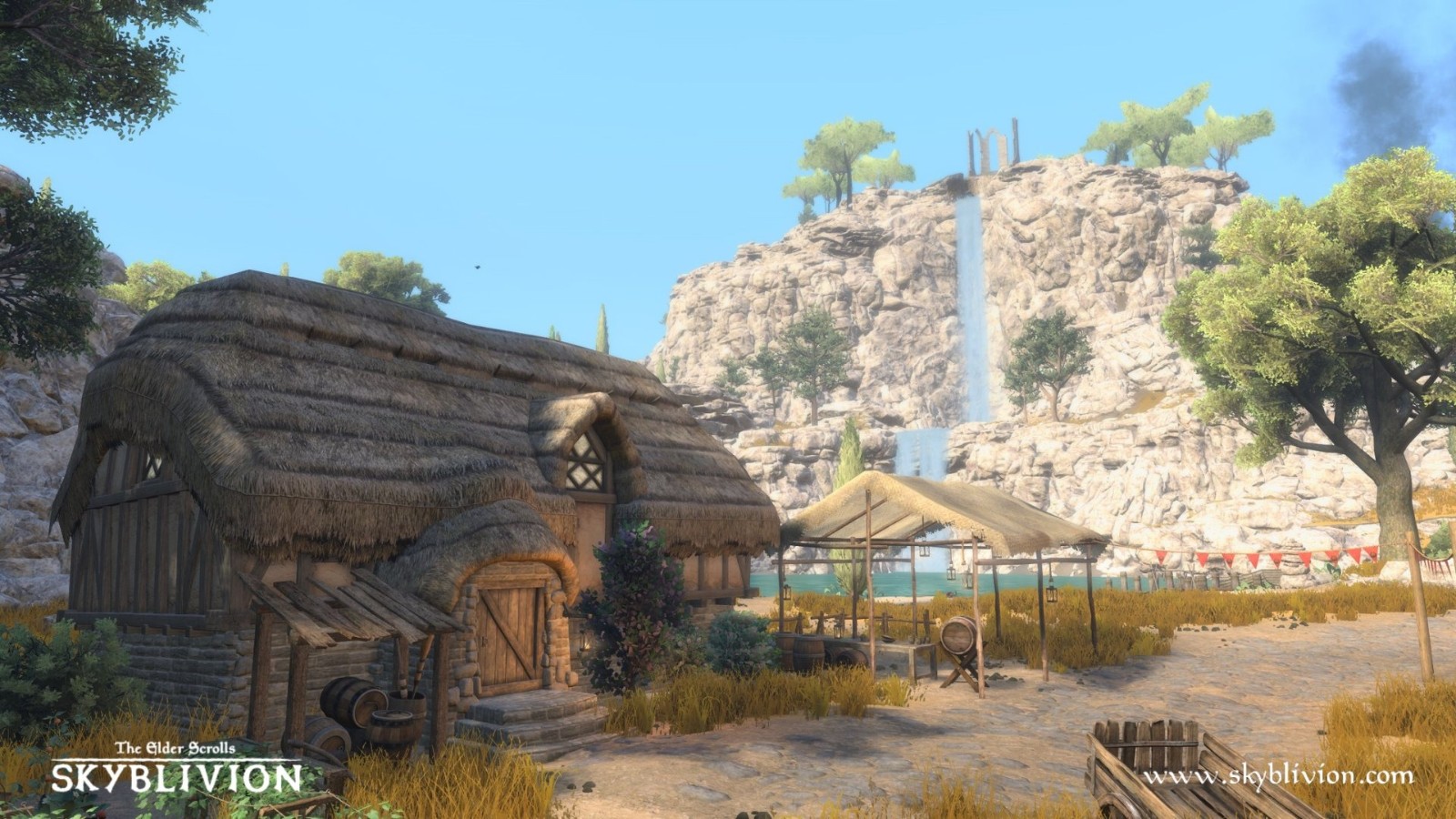 《上古卷轴5》Mod  Skyblivion绝美新截图 重现老滚4