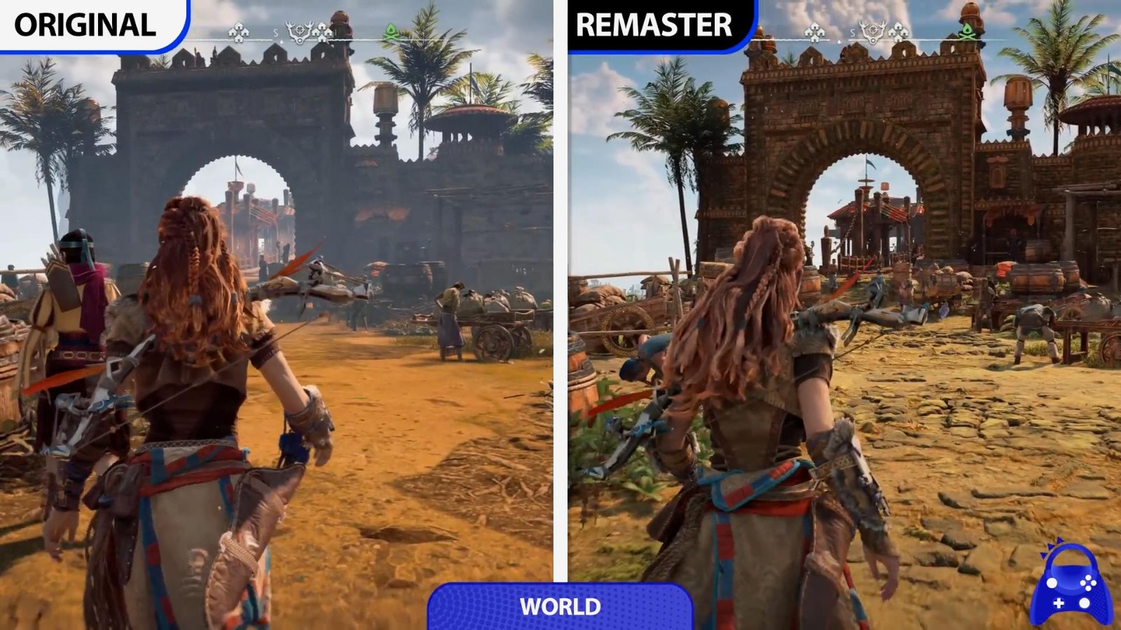 《地平线：零之曙光》重制版与原版对比 画面细节增强