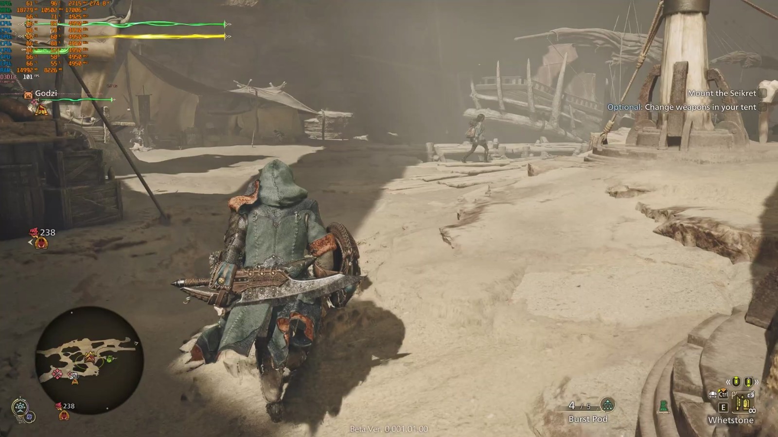 《怪物猎人：荒野》RTX  4090实测 原生4K/最高画质达不到60帧