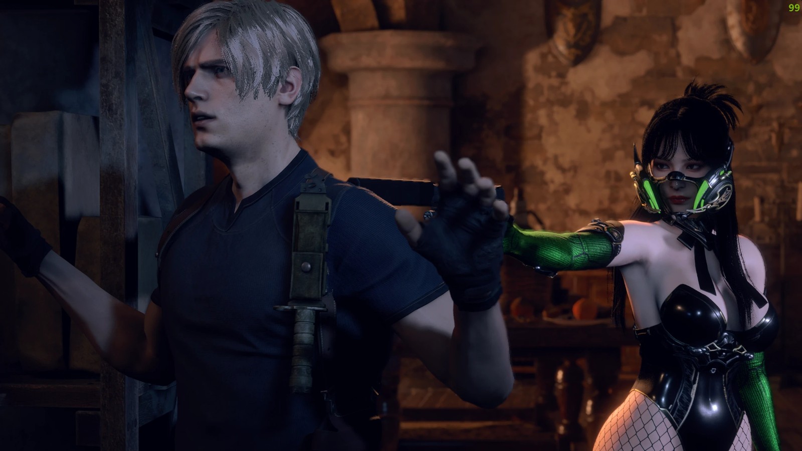 《生化危机4RE》“第一后裔”皮肤Mod  艾达王更性感