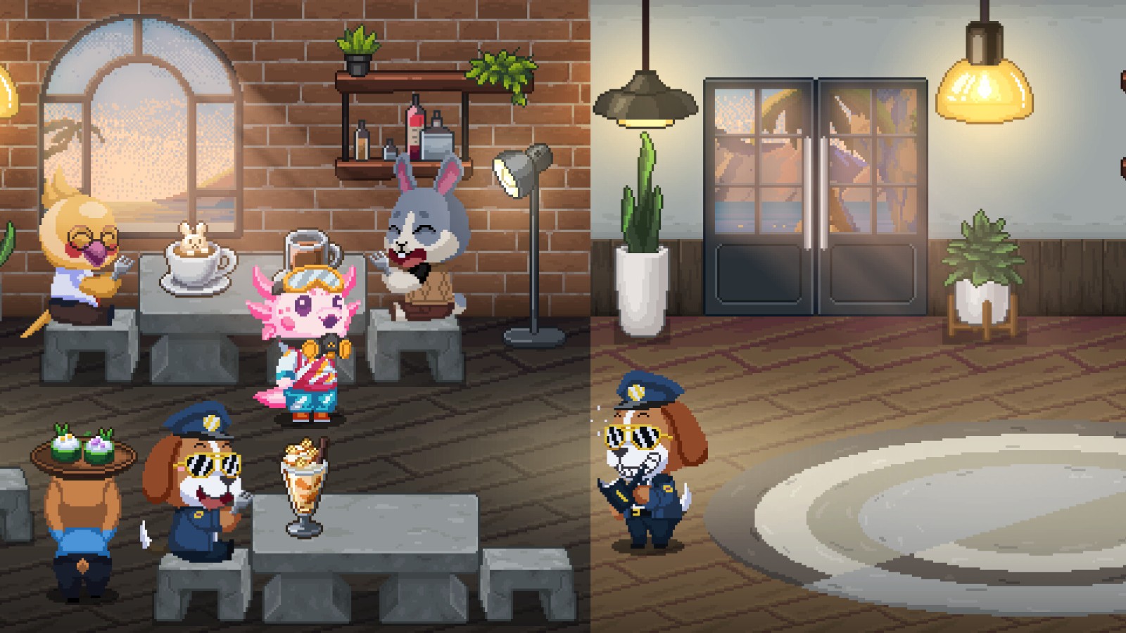 温馨餐厅管理游戏《Not  Mo<i></i>nday  Cafe》Steam页面开放 发行日期待定