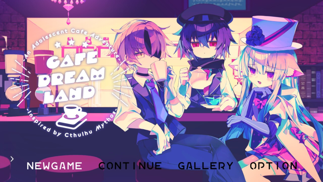 模拟探索多重结局ADV《Cafe  DReAMLAND》Steam页面开放 明年发行