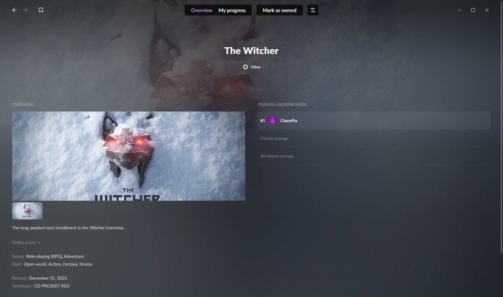 《巫师4》或将于明年12月发售 开发这么神速？