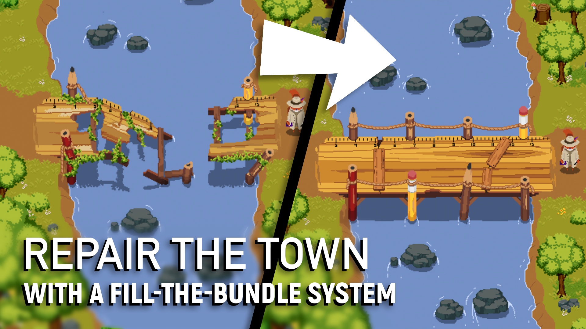 像素风黑色幽默推理游戏《千方百计》现已推出试玩Demo