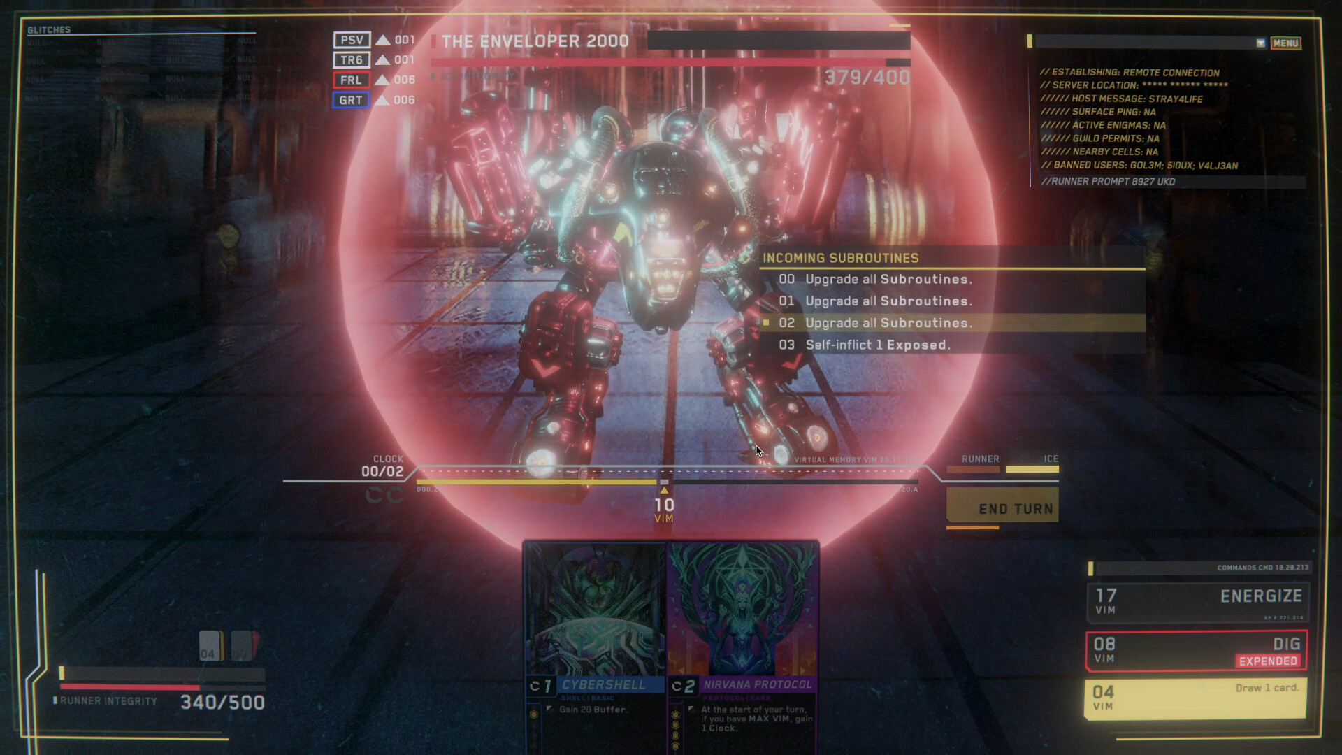 赛博朋克风卡牌肉鸽游戏《深入矩阵》现已推出试玩Demo  2025年第一季度推出