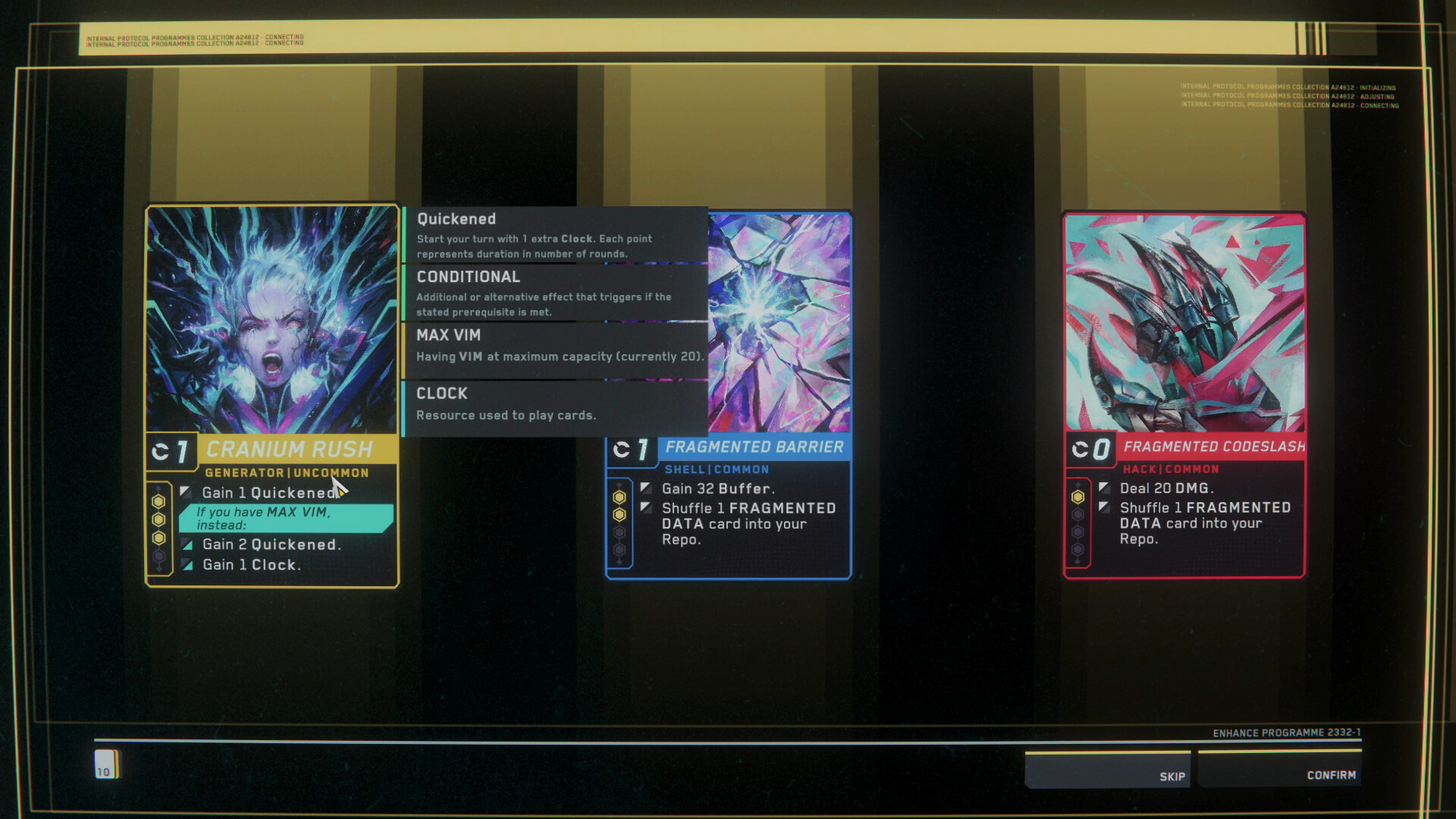 赛博朋克风卡牌肉鸽游戏《深入矩阵》现已推出试玩Demo  2025年第一季度推出