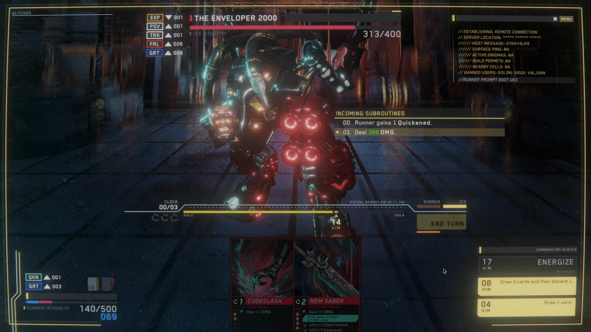 赛博朋克风卡牌肉鸽游戏《深入矩阵》现已推出试玩Demo  2025年第一季度推出