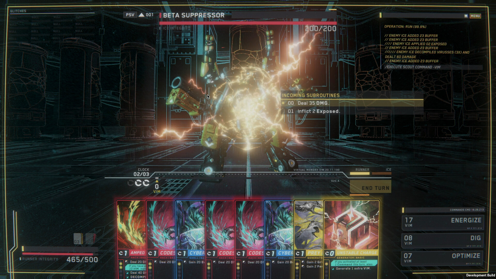 赛博朋克风卡牌肉鸽游戏《深入矩阵》现已推出试玩Demo  2025年第一季度推出