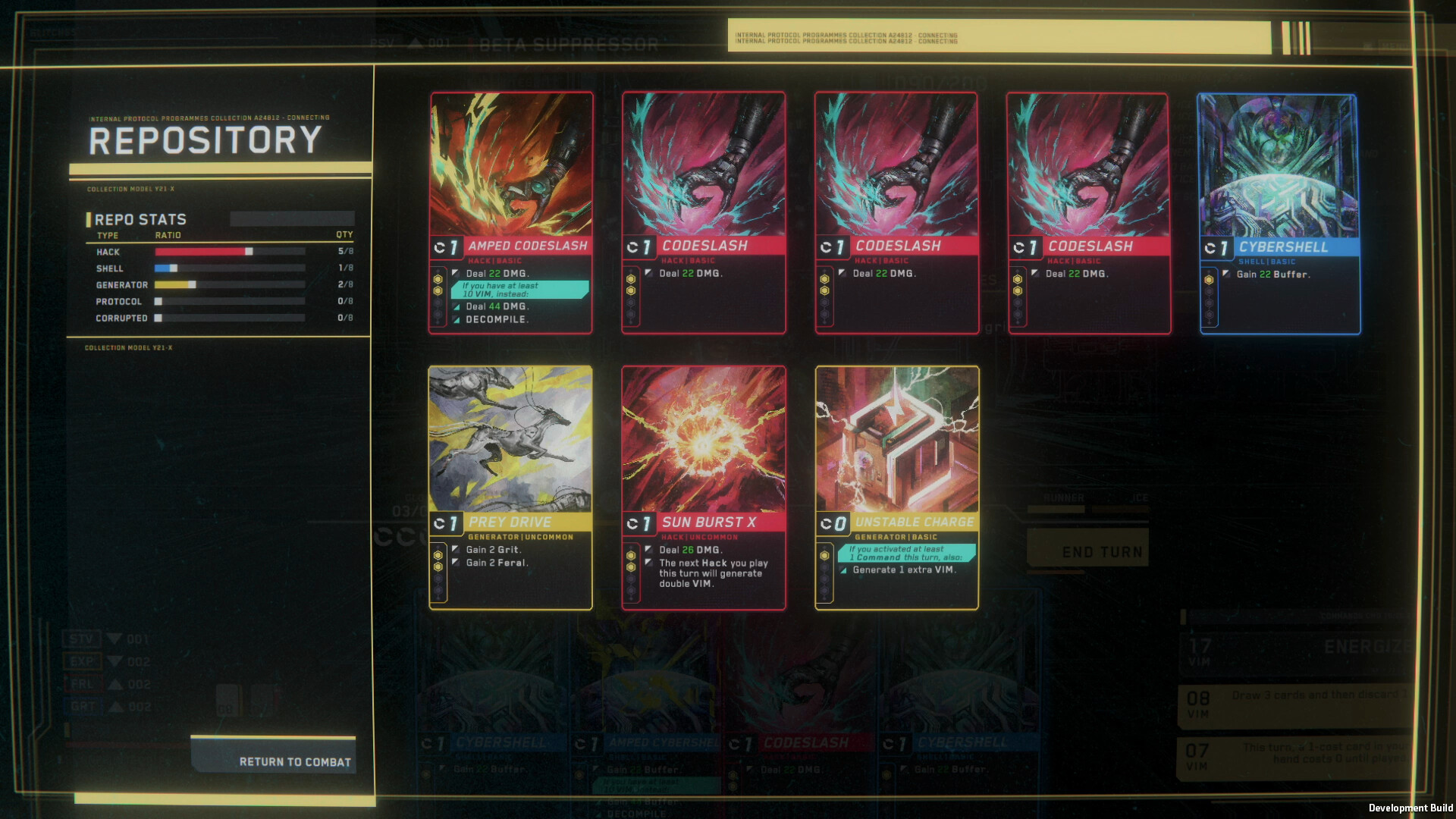 赛博朋克风卡牌肉鸽游戏《深入矩阵》现已推出试玩Demo  2025年第一季度推出