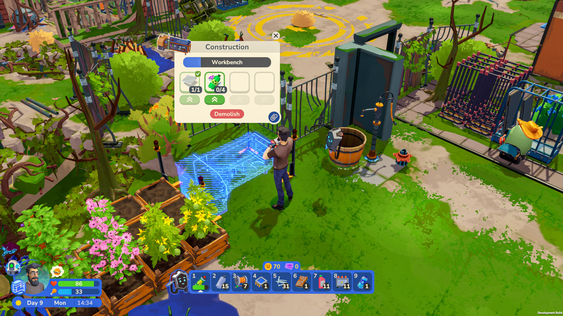 沙盒生存管理游戏《我是未来:悠闲末日生活》现已推出1.0正式版 获特别好评