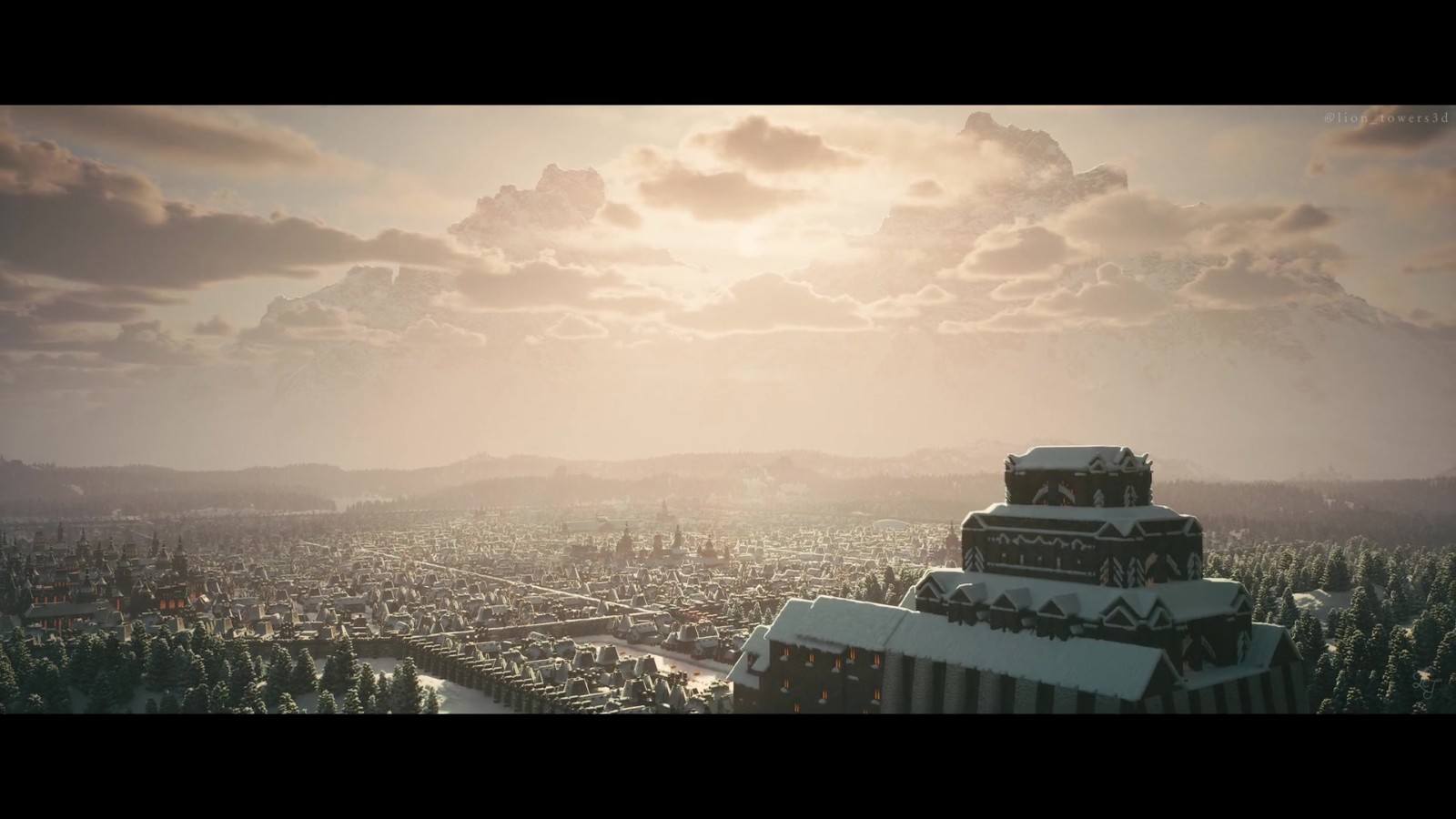 粉丝自制虚幻5《上古卷轴5》风舵城场景