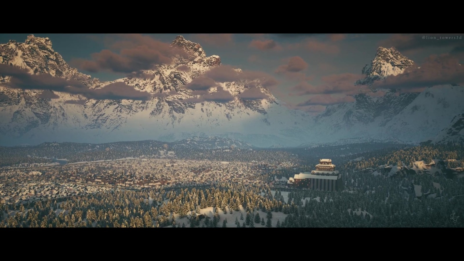 粉丝自制虚幻5《上古卷轴5》风舵城场景