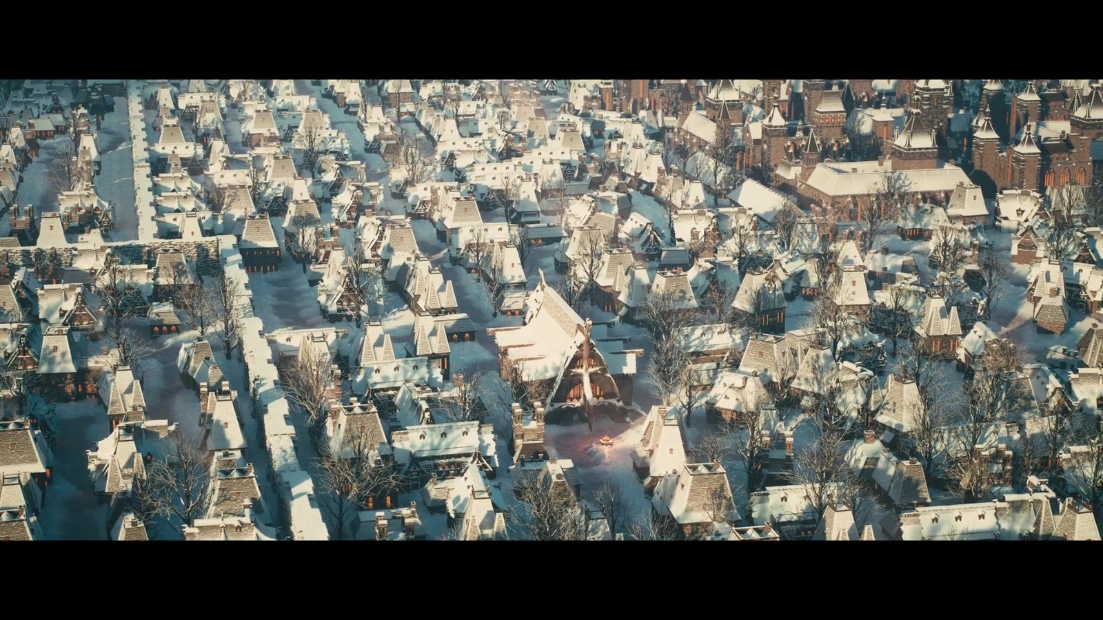 粉丝自制虚幻5《上古卷轴5》风舵城场景