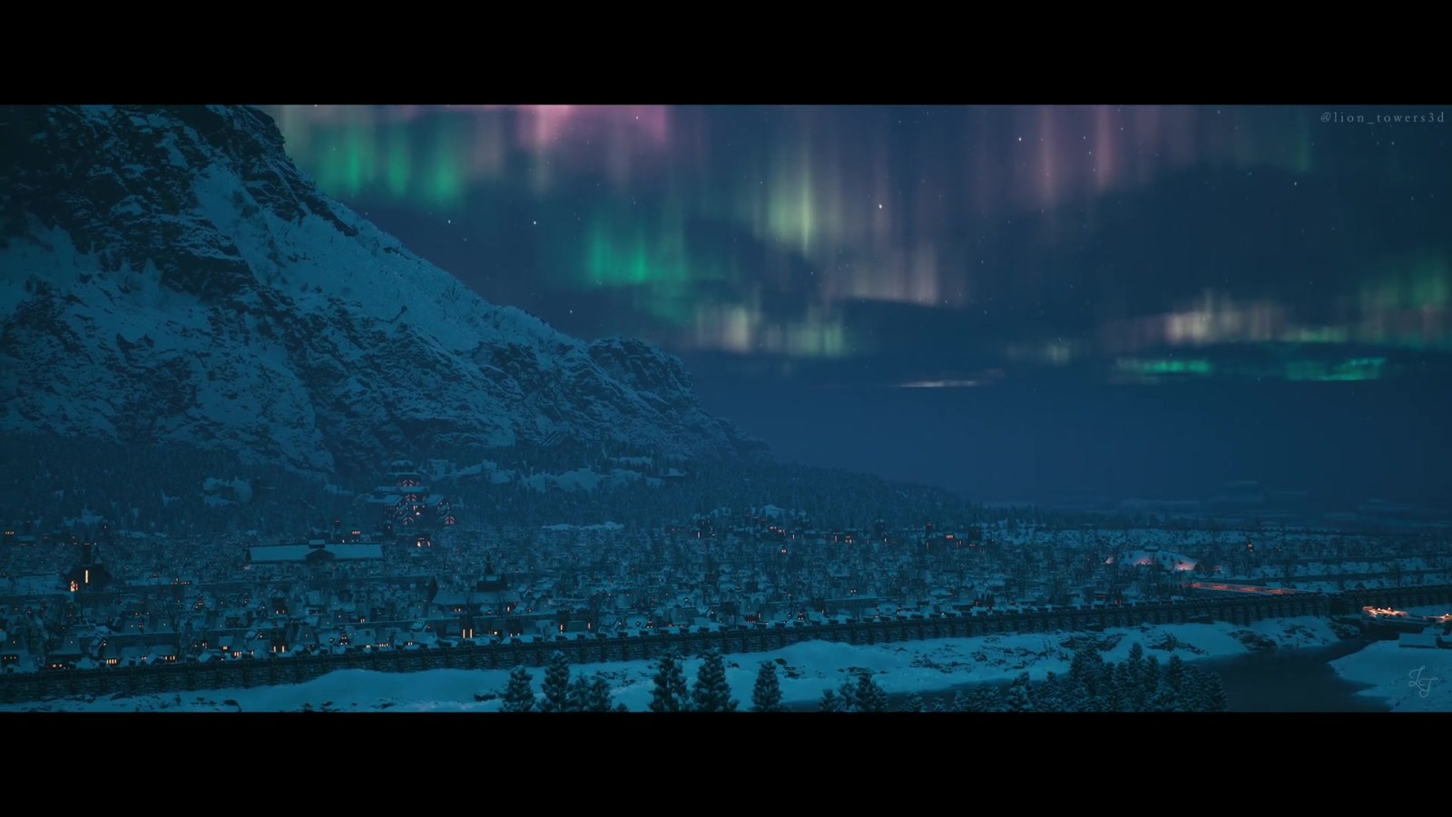 粉丝自制虚幻5《上古卷轴5》风舵城场景