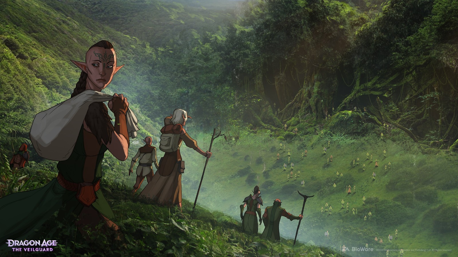 艺术总监分享《龙腾世纪:影障守护者》早期艺术概念图