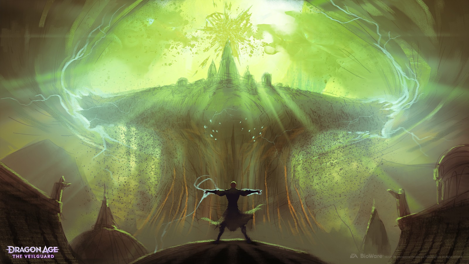 艺术总监分享《龙腾世纪:影障守护者》早期艺术概念图