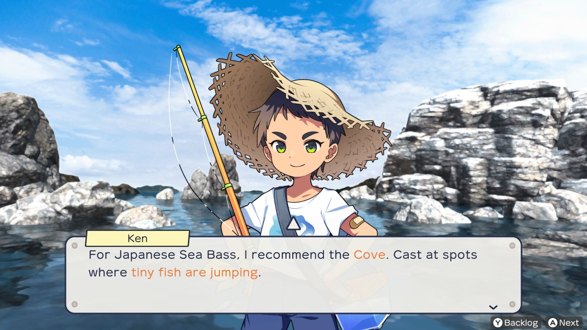 日系视觉小说加钓鱼模拟游戏《户外钓鱼:夏日时光》现已正式推出