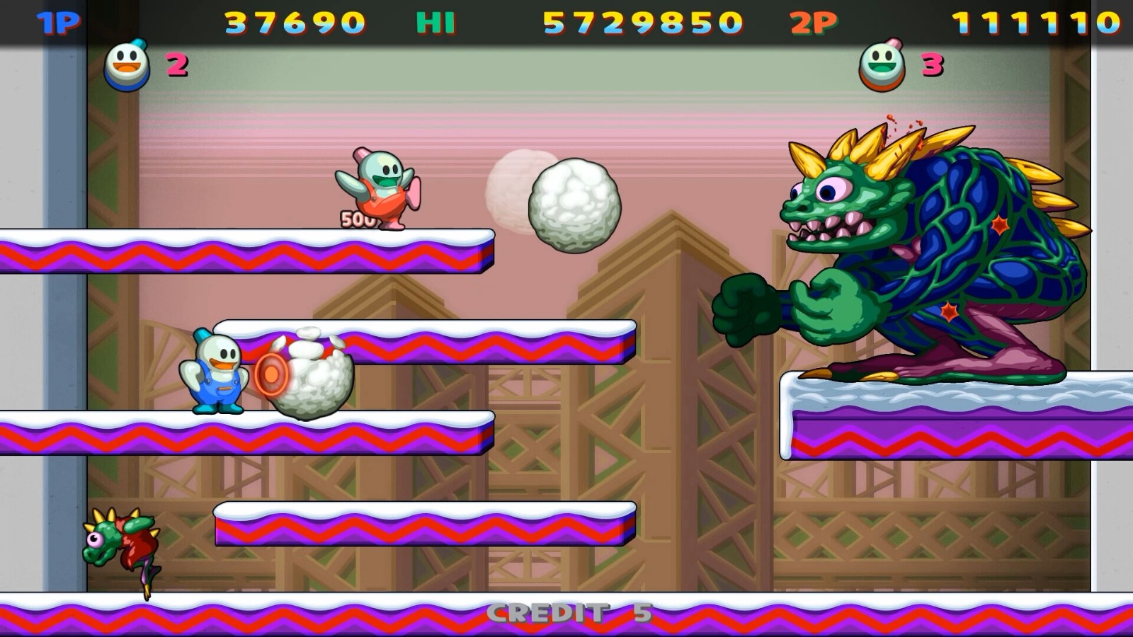 经典游戏重制 《雪人兄弟 特别:周年纪念版》Steam页面上线