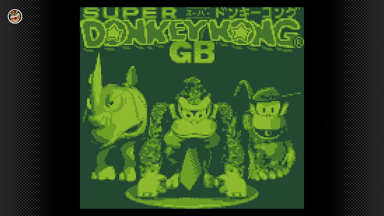 日服Switch Online会员经典游戏库新增:《超级大金刚GB》