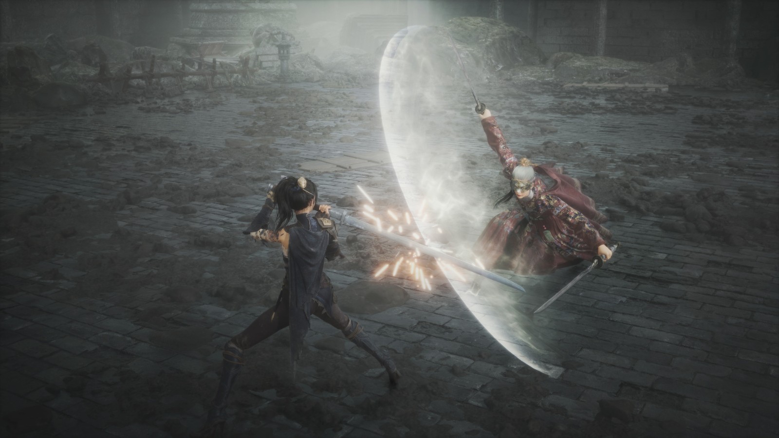 《明末:渊虚之羽》全新截图 你害怕面对可怕Boss吗?