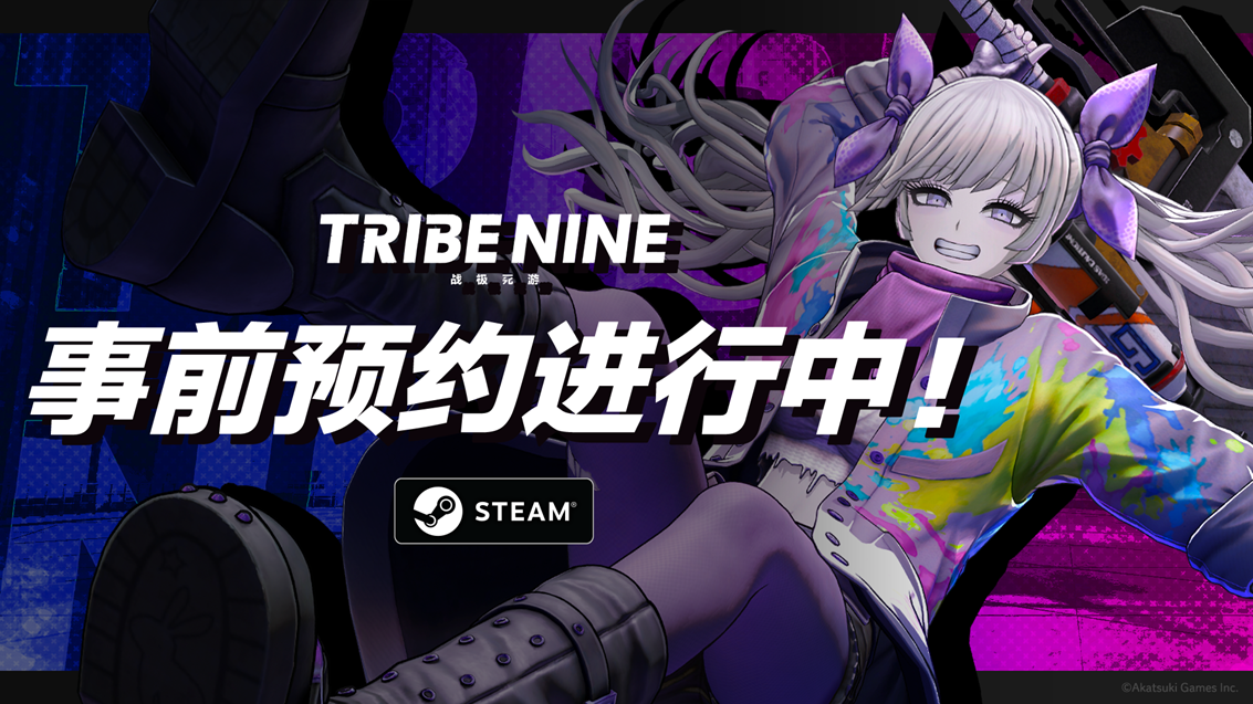 3D动作RPG ”TRIBE NINE:战极死游“开启预约
