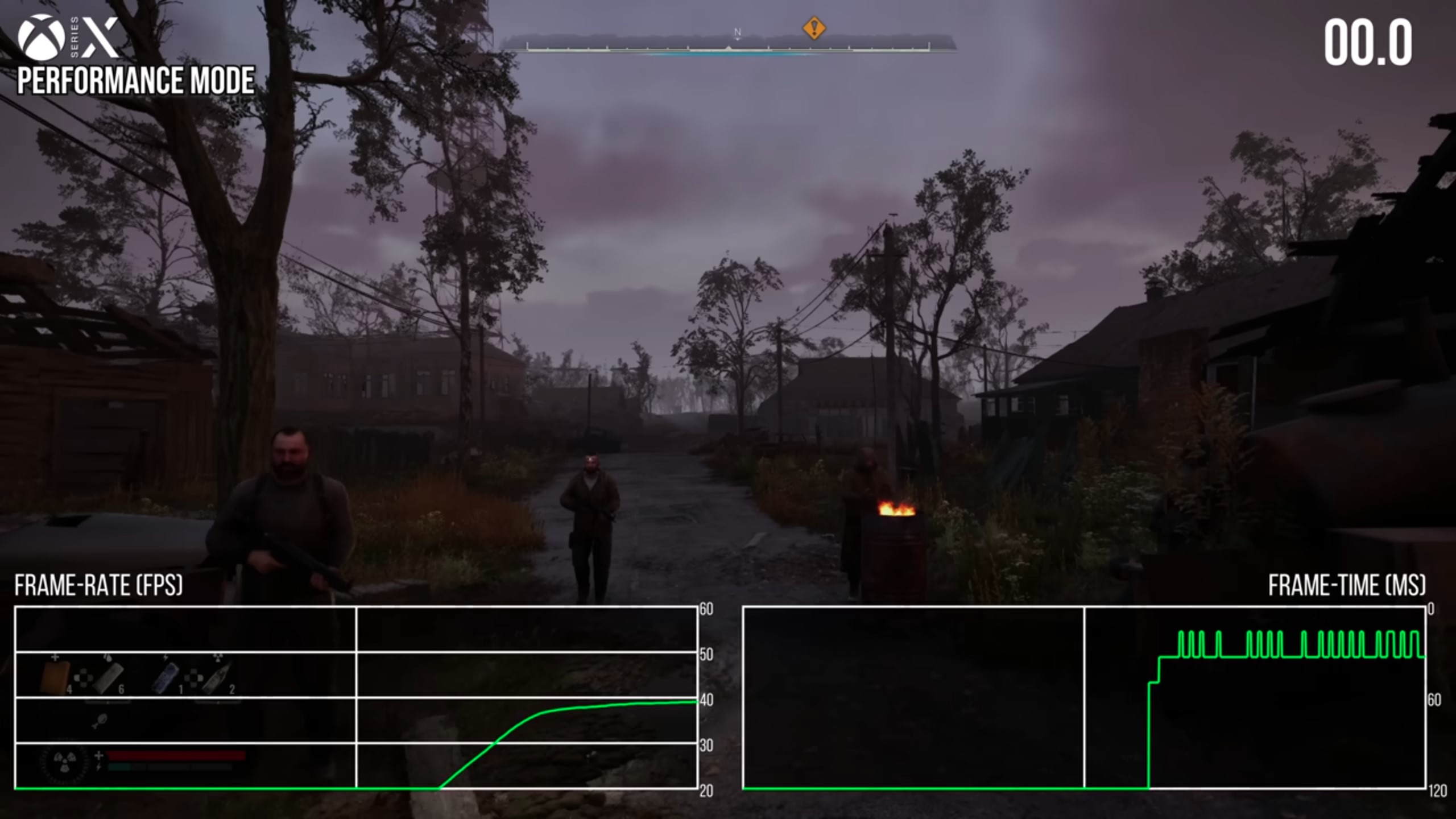 《潜行者2》XSX灾难表现:某个场景卡住长达6秒 帧数为0